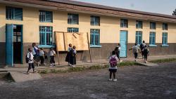 Ebola and conflict threaten education for DRC children